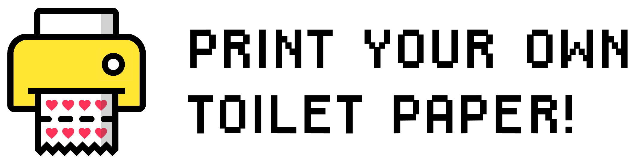 Print Your Own Toilet Paper!